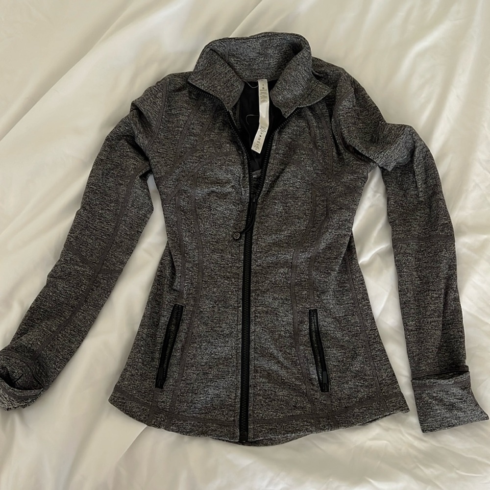 Lululemon align jacket in heathered grey